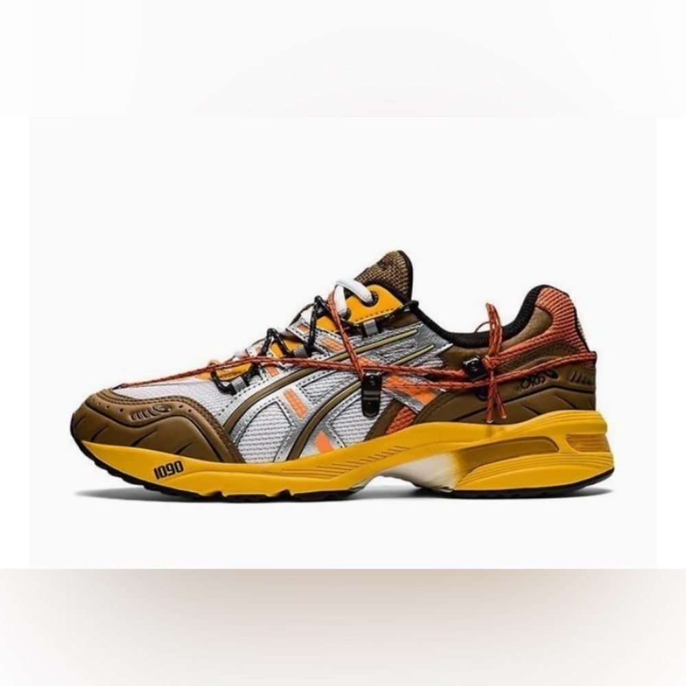 Like NEW Aasics x Andersson Bell Gel-1090 Sneakers - White and Orange Size 11